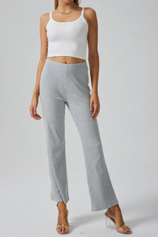 XO Ribbed Crop Vest
