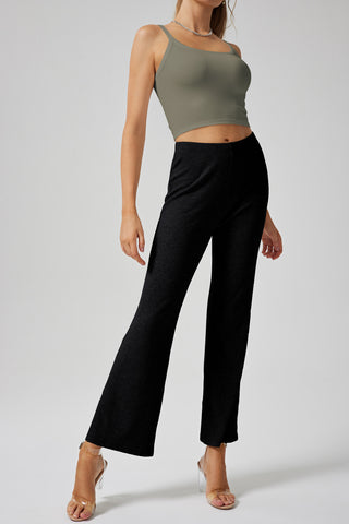 XO Ribbed Crop Vest