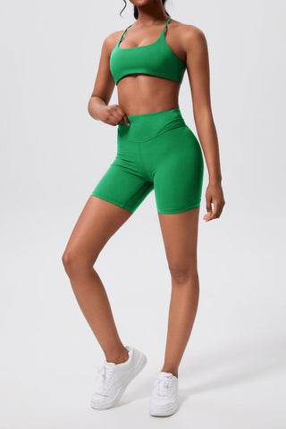 XO Glide Sports Bra & Shorts Set