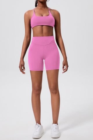 XO Glide Sports Bra & Shorts Set